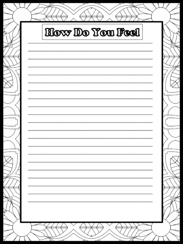 Summer Affirmation Coloring Journal Positive Quotes - Image 3