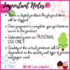 Kawaii Monthly Calendar - Undated - Image 7