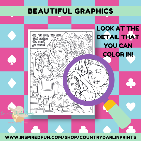 Alice In Wonderland Coloring Pages - Image 3