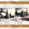 Vintage Holiday Season Card Images #01 - Image 5