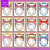 HABIT TRACKER Printable - 12 Monthly Trackers - Fairies - Color & Black and White - US Letter, A4, A5 - Download Only - 24 Pages - Circle - Image 4