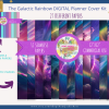 DIGITAL Planner COVER KIT Bundle | Galactic Rainbow Collection: 10 Designs - Covers, Papers, Coils, Buttons, Clasps, Mix & Match Commercial - Image 6