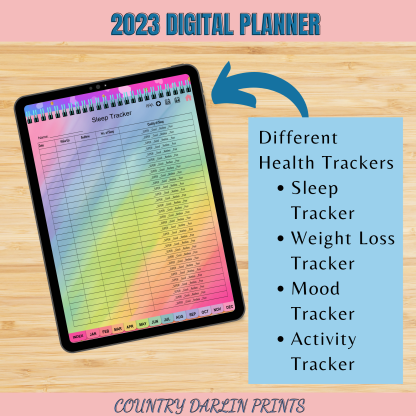 2023 Rainbow Digital Planner - Image 6