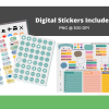 Aries 2023 Digital Planner - Dated & Hyperlinked - Image 5
