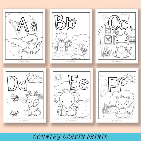 Alphabet Coloring Book - Image 5