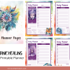 Shamanic Tools Planner, PRINTABLE, Daily Planner, Healing Planner, Rituals Planner, Essential Oil, Spirit Animals, Spirit Guides, Holistic - Image 8