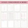 Productivity Planner Bundle | Daily Planner | Weekly Planner | Habit Tracker | Goal Planner | Letter | A4 | A5 | PDF | Printable Planner | Digital Planner - Image 5