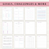 Personal Planner Bundle | Daily Planner | Daily Journal | Habit Tracker | Self Care Planner | Letter | A4 | A5 | PDF | Printable Planner | Digital Planner - Image 5