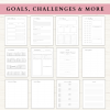 Life Planner Bundle | Daily Planner | Weekly Planner | Habit Tracker | Productivity Planner | Letter | A4 | A5 | PDF | Printable Planner | Digital Planner - Image 5