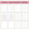 Productivity Planner Bundle | Daily Planner | Weekly Planner | Habit Tracker | Goal Planner | Letter | A4 | A5 | PDF | Printable Planner | Digital Planner - Image 5
