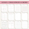 Personal Planner Bundle | Daily Planner | Daily Journal | Habit Tracker | Self Care Planner | US Letter | PDF | Printable Planner | Digital Planner - Image 5