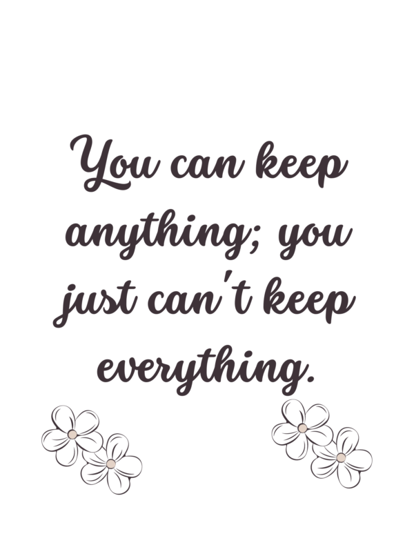 Wall Art - "You Can Keep Everything..." - Image 6