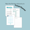 Digital Travel Planner | Printable Travel Planner | Fillable Travel Planner - Image 5
