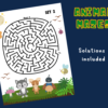 Mazes Activity Sheets For Kids - MEGA BUNDLE of 799 Mazes! (Printable Activities For Kids - Image 6