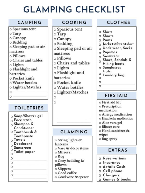 Summer Camping Planner With Checklists - Image 10