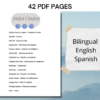 Teacher Planner 2022-2023 English Spanish Printable - Image 2