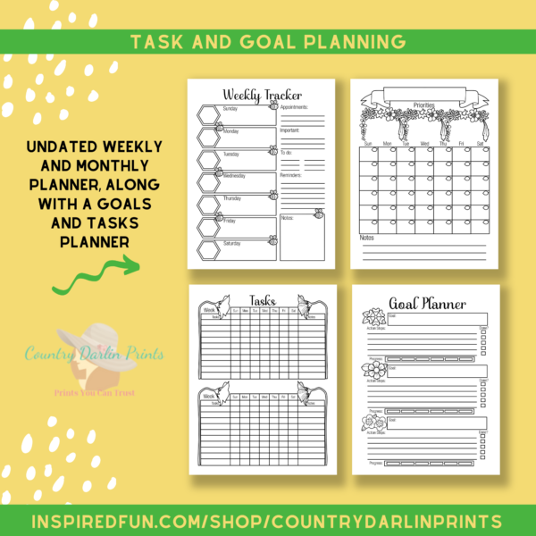 Homestead Planner Coloring Pages - Image 5