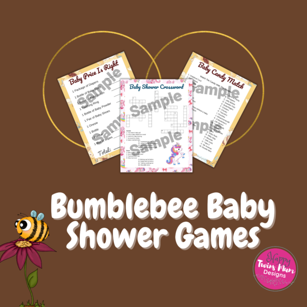 Bumblebee Baby Shower Games