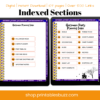 Halloween Planner - Digital Halloween Planner - Indexed