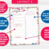 Floral Hourly + Daily Planner Printable For Productivity - Image 5