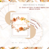 Autumn Red and Fall Green Wedding Planner Printable, Wedding Binder Printable, Wedding Planner Organizer, Wedding Planning Book, Printable Wedding planner Kit - Image 4