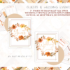 Autumn Red and Fall Green Wedding Planner Printable, Wedding Binder Printable, Wedding Planner Organizer, Wedding Planning Book, Printable Wedding planner Kit - Image 6