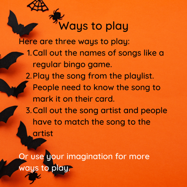 Eek Halloween, Spooky Games, Halloween Bingo, Halloween Bingo, Halloween Songs, Halloween Games Under 5 Dollars, Spooky Games - Image 6