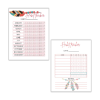 HABIT TRACKER, Daily, Weekly, Monthly, Yearly, 100 Day Challenge, Printable Planner Template, US Letter, Dream Catcher, Download - Image 7