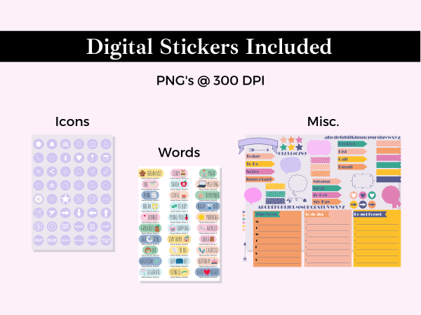 Undated Daily Digital Planner - Image 6