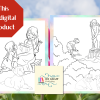 60 Fun and Relaxing Mother and Child Themed Coloring Pages for All Ages and Skill Levels | Digital Download | Gifts for Mother | Dot to Dot - Image 6
