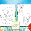 Koala Fun Coloring, Mazes, Beginner Sudoku, Sticker Pack, and More Digital Download Activity Pack; Odd Man Out, Hidden Object, Dot to Dot - Image 6