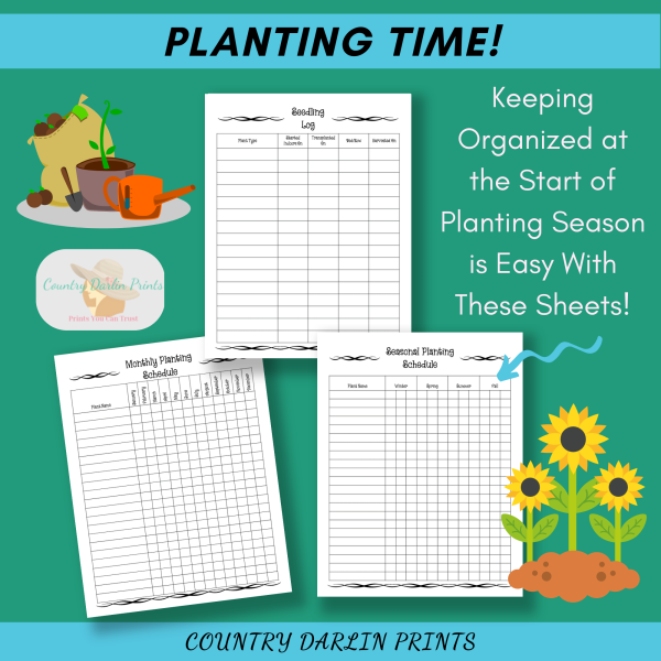 B&W Dream Gardening Planner - Image 6