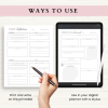 Self-Care Journal | Printable Self-Care Journal | Daily Journal | Gratitude Journal | Reflection Journal | Letter | A4 | A5 | PDF | Printable Journal | Digital Journal - Image 6