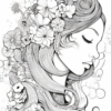 Femme Coloring Pages