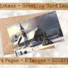 Vintage Holiday Season Card Images #01 - Image 6