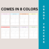 Printable Grade Tracker for Homeschool, School, and College Students - Stay on Top of Your Grades! - Image 6