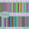 50-The Zigs & Zags Of Colors Digital Papers PLR