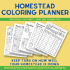 Homestead Planner Coloring Pages - Image 8