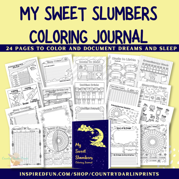 My Sweet Slumbers Coloring Pages - Image 6