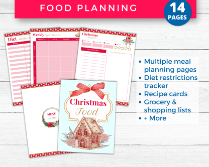 Christmas Planner Printables Bundle | Holiday Planning Ideas - Image 6