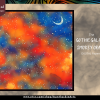 DIGITAL PAPER Bundle - Gothic Galactic Sky Smokey Orange Tangerine Star Digital Papers 12 12x12 | Set #003 Orange Black Sky Stars - jpg png - Image 6