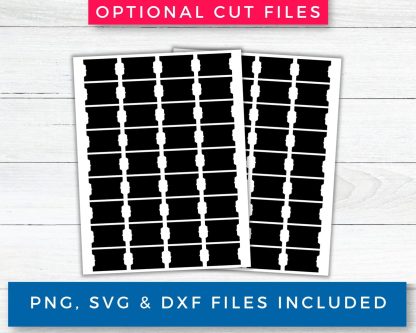 Floral Planner, Folder & Journal Tabs Printable - Image 6