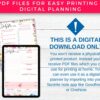 Floral Hourly + Daily Planner Printable For Productivity - Image 6
