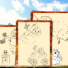 Cute Fall Sloth Coloring Pages, Stickers, Mazes, Sudoku Logic Puzzles, and More Activity Pack for All Ages, Find the Words, Odd Man Out - Image 4