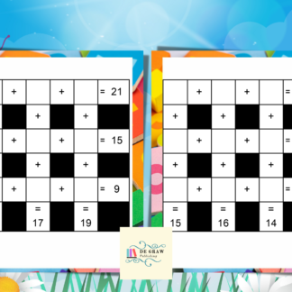 120 Cross Sums Addition Practice Math Problems - Image 4