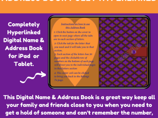 Circle Of Life Digital Name & Address Book