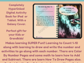 The Learning My Numbers Digital Activity Book