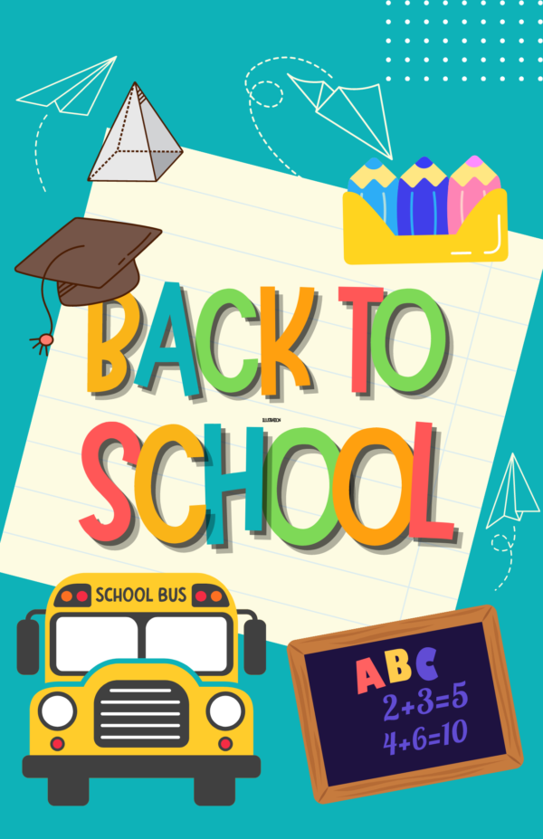 Printable Colorful BACK to SCHOOL Wall Arts For Busy Teachers Volume 2 - Image 6