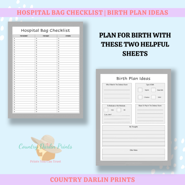 Black and White Pregnancy Journal - Image 7