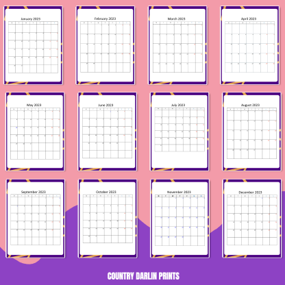 2023 Indigo and Honeycomb Planner - Image 7